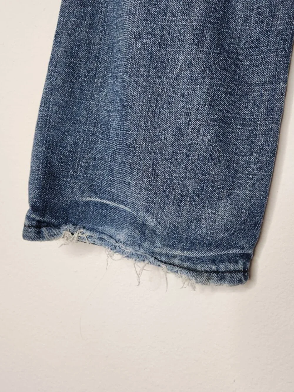 Flypaper Girls Size 10 Bootcut Jeans Blue Y2K Cotton Cross Pocket Denim